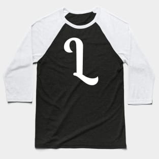 Letter L Baseball T-Shirt